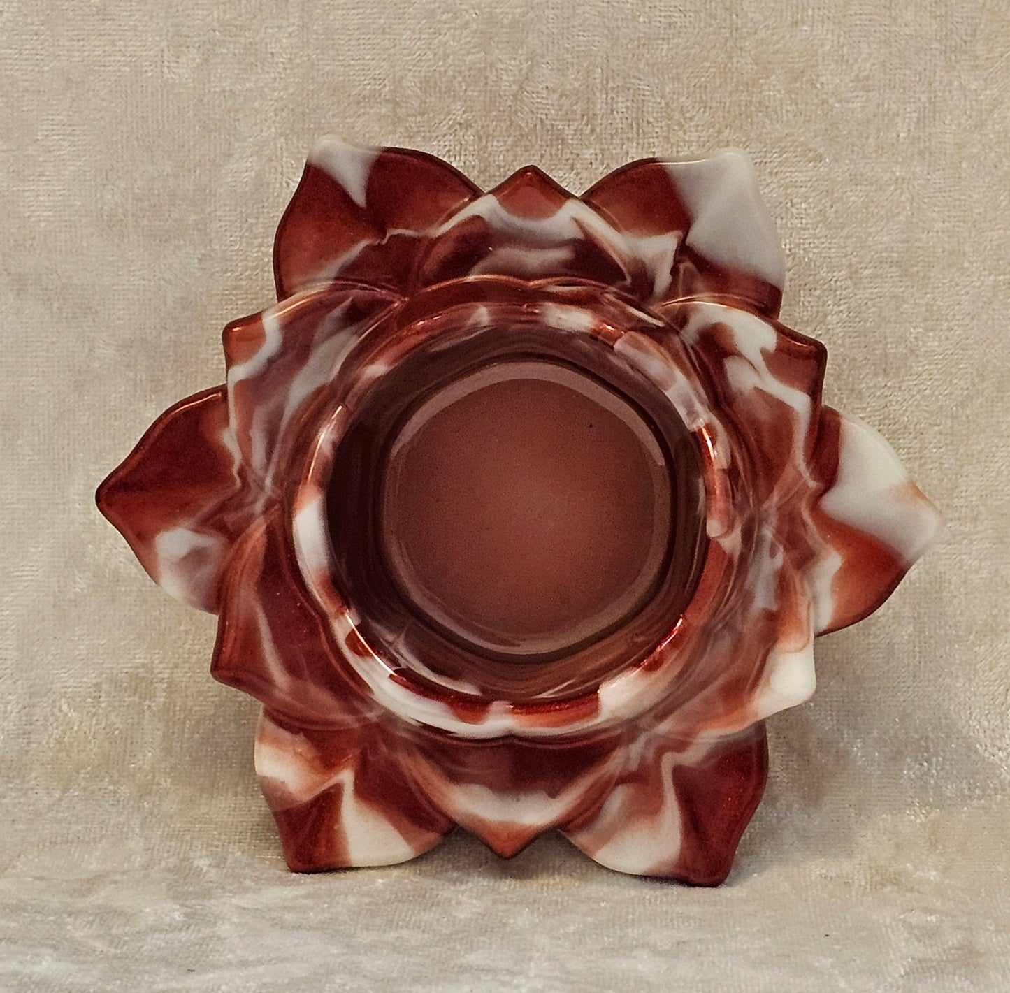 Resin Lotus Flower Candle Holder 13