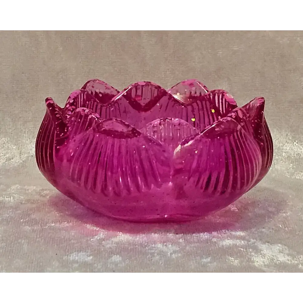 Resin Lotus Tea Light Candle Holder