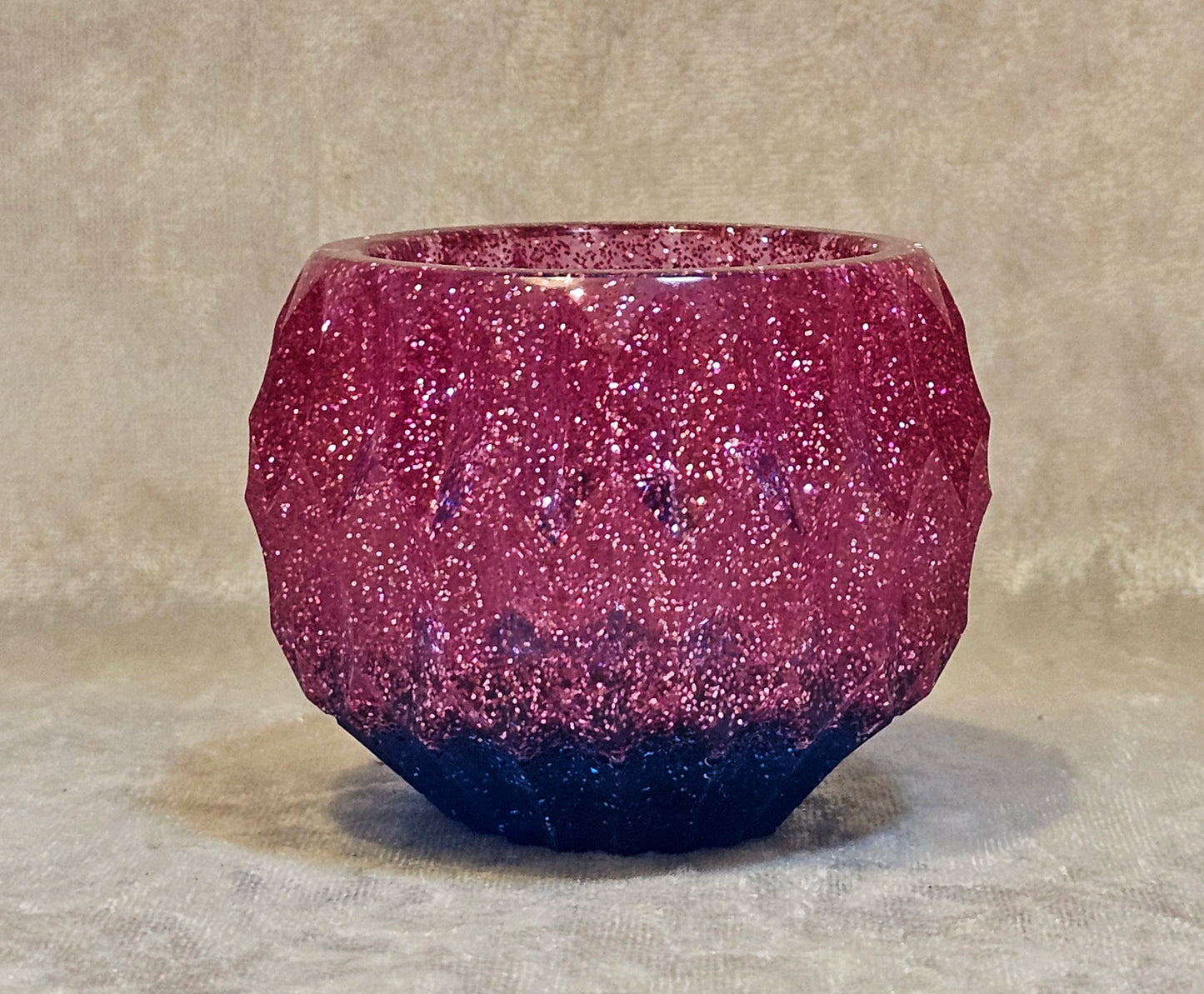 Resin Spherical Tea Light Candle Holder