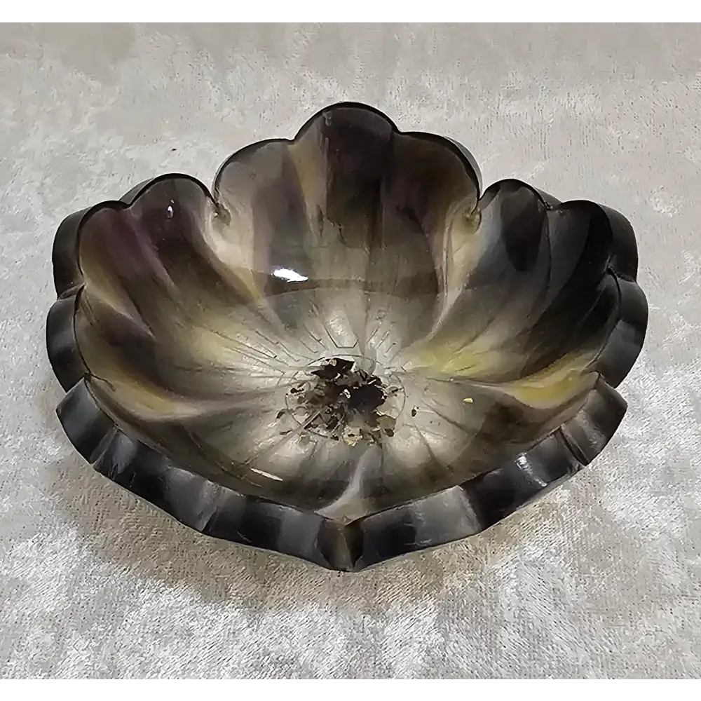 Beautiful Small Resin Bowl - Black