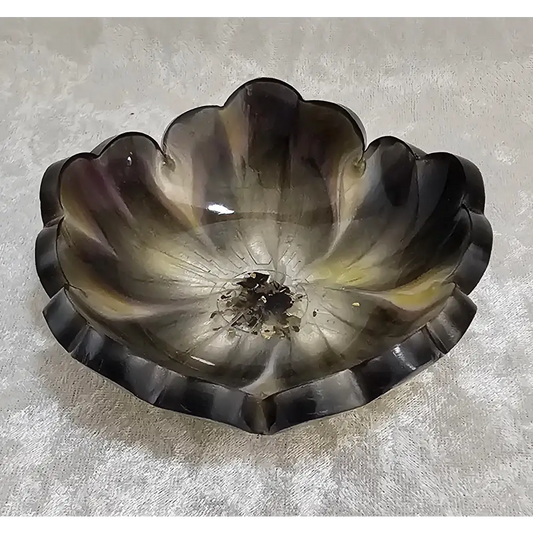 Beautiful Small Resin Bowl - Black