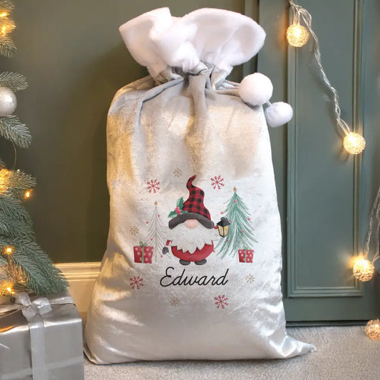 Personalised Gonk Christmas Sack 2