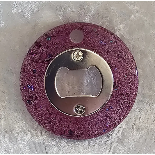 Resin Bottle Opener 2 - Purple