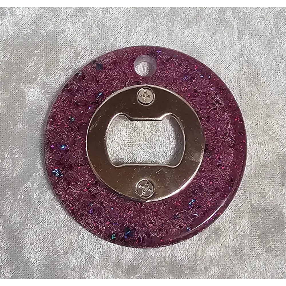 Resin Bottle Opener 2 - Purple