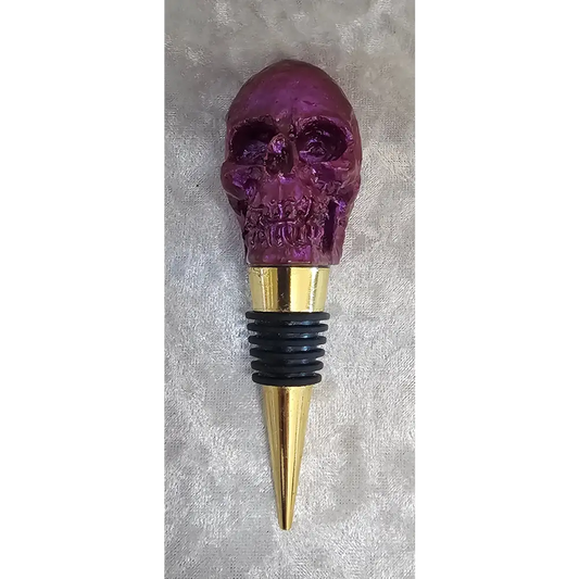 Resin Bottle Stopper - Purple