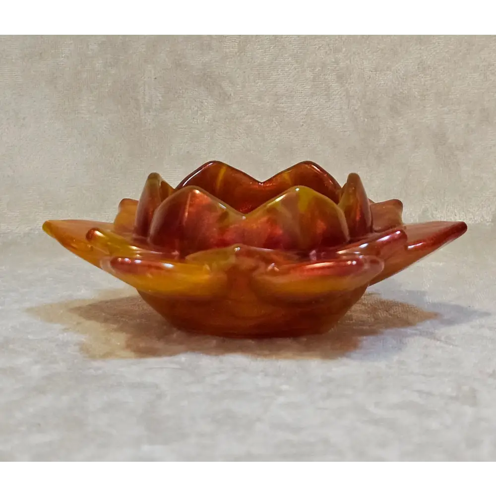 Resin Lotus Flower Candle Holder 12