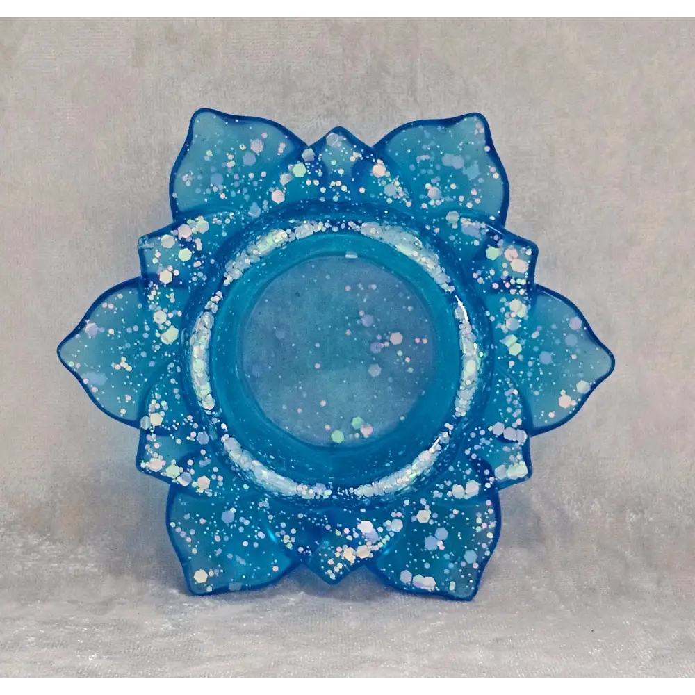 Resin Lotus Flower Candle Holder 7