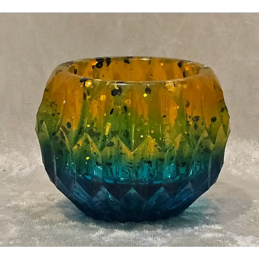 Resin Spherical Tea Light Candle Holder