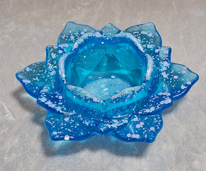 Resin Lotus Flower Candle Holder 8