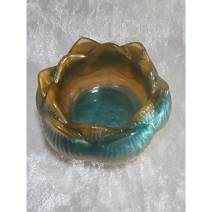 Resin Lotus Tea Light Candle Holder 13