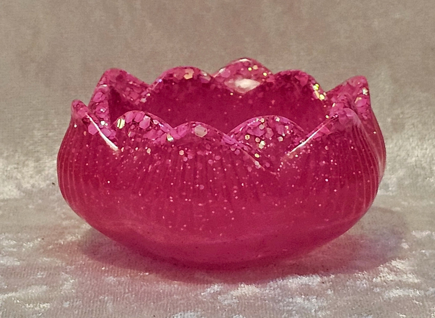 Resin Lotus Tea Light Candle Holder 5