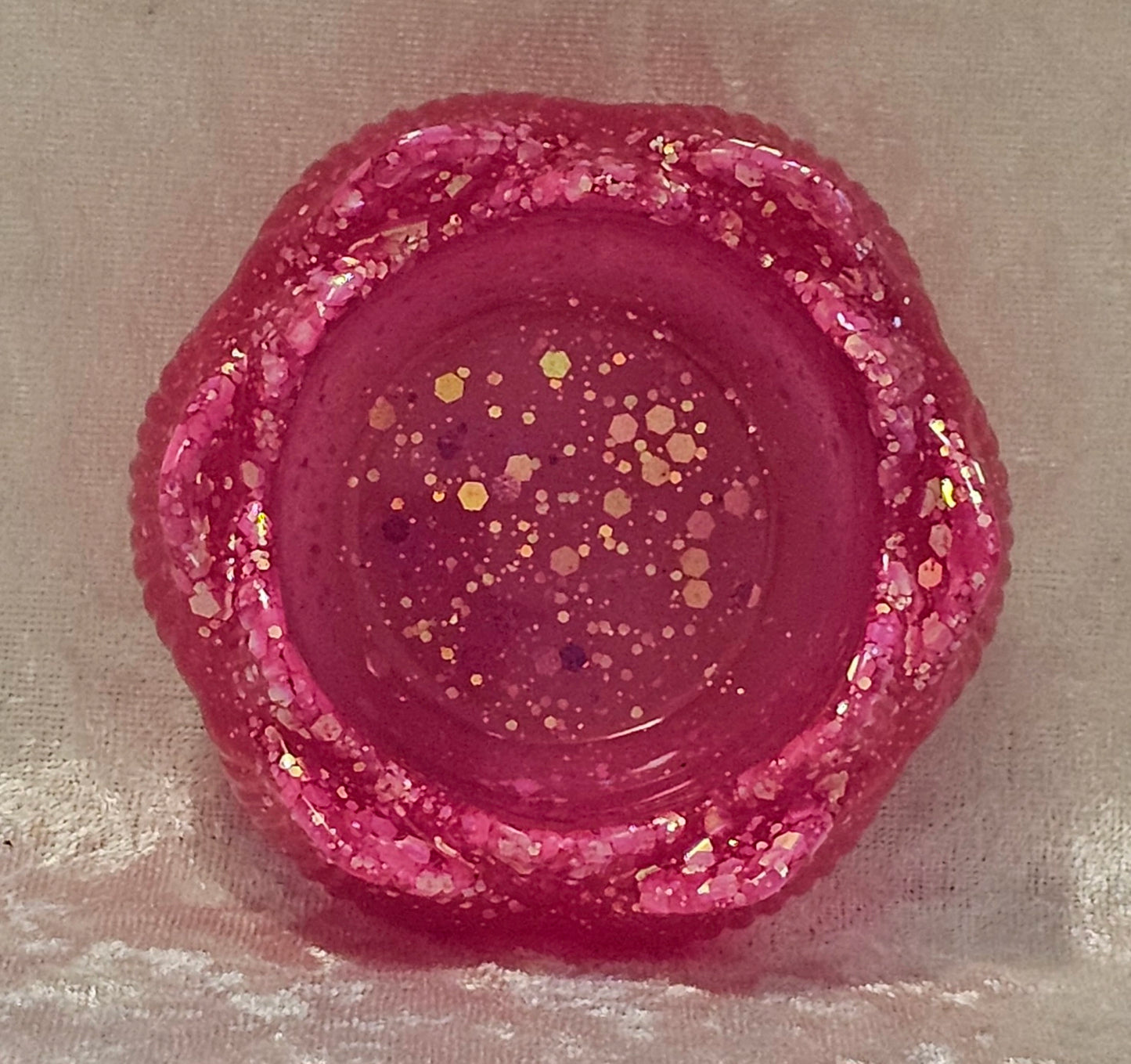 Resin Lotus Tea Light Candle Holder 6