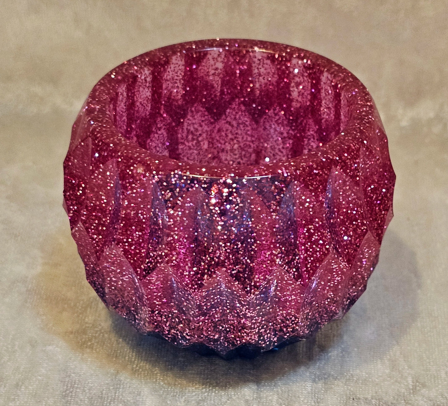 Resin Spherical Tea Light Candle Holder