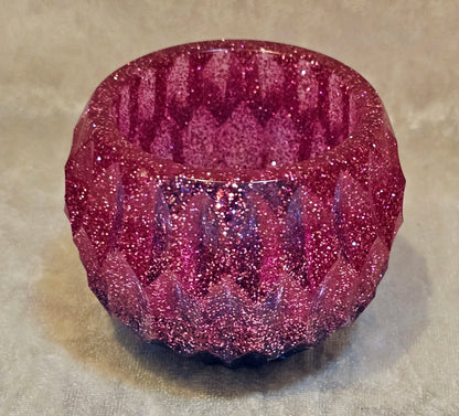 Resin Spherical Tea Light Candle Holder