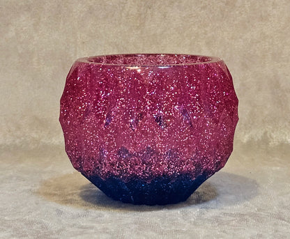 Resin Spherical Tea Light Candle Holder