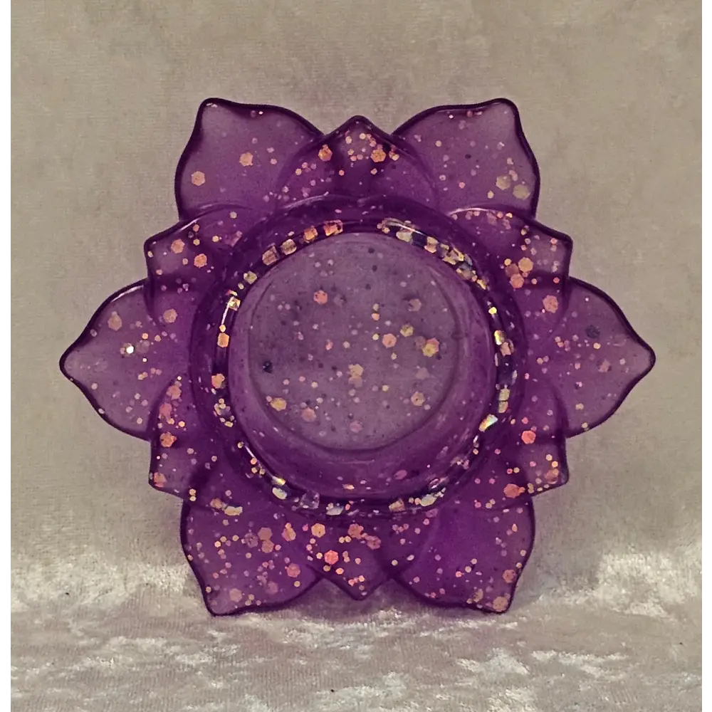 Lotus Flower Candle Holder Glow in the Dark