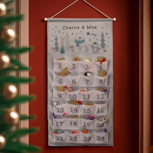 Personalised Polar Bear Advent Calendar 1