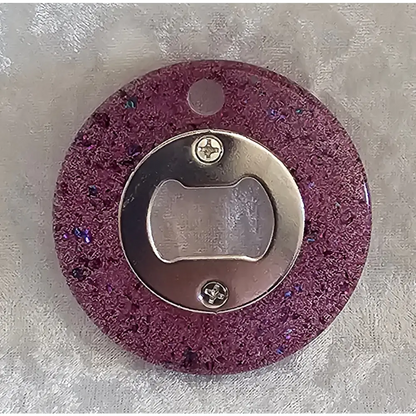 Resin Bottle Opener 2 - Purple