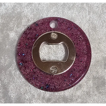 Resin Bottle Opener 2 - Purple