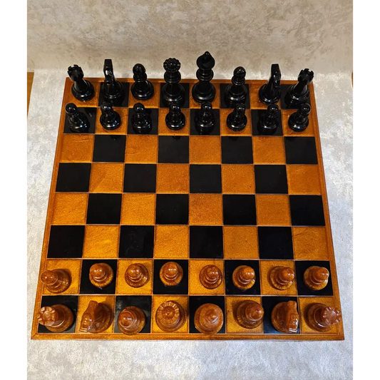 Resin Chess Board and Pieces 2