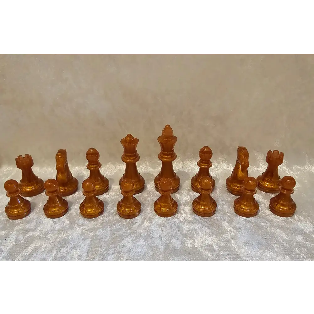 Resin Chess Board and Pieces 2