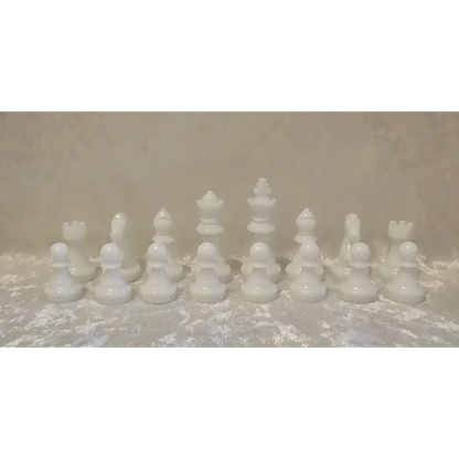 Resin Chess Board and Pieces
