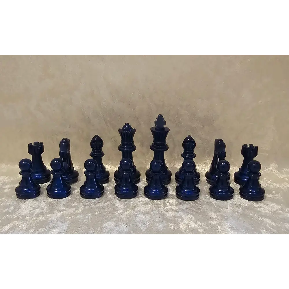 Resin Chess Board and Pieces
