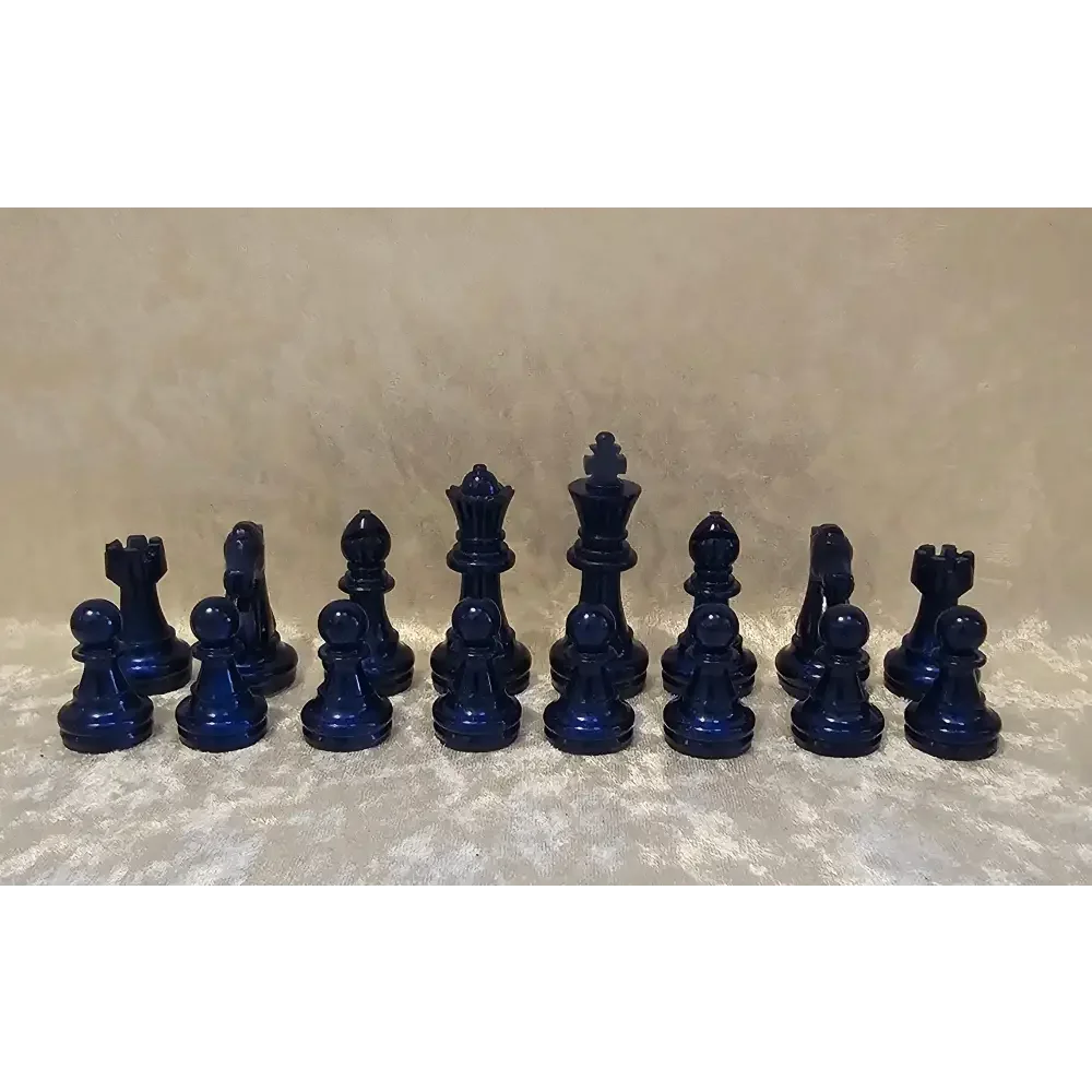 Resin Chess Board and Pieces