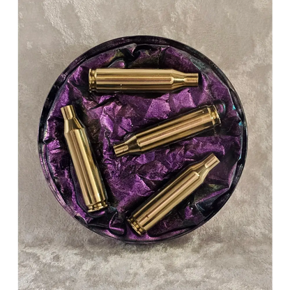 Resin Coaster With Empty Rifle Brass