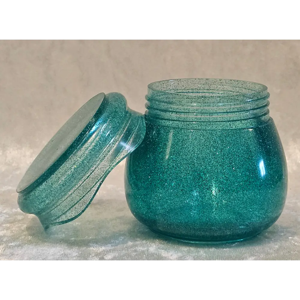 Resin Jar With Screw On Lid Decorative Storage Pot Container 4