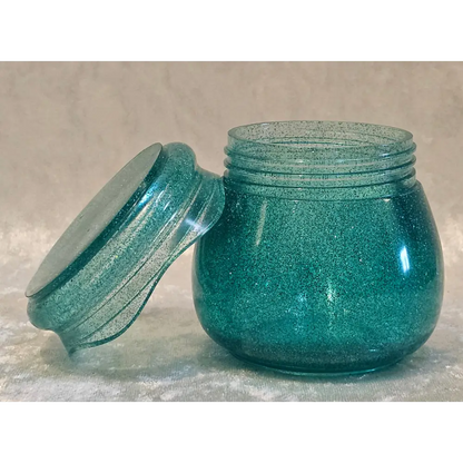 Resin Jar With Screw On Lid Decorative Storage Pot Container 4
