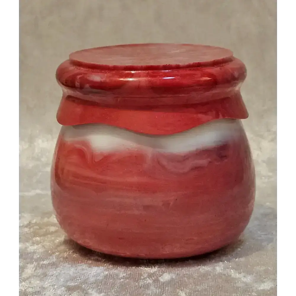 Resin Jar With Screw On Lid Decorative Storage Pudding Pot Container  9