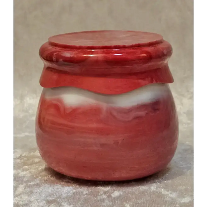 Resin Jar With Screw On Lid Decorative Storage Pudding Pot Container  9