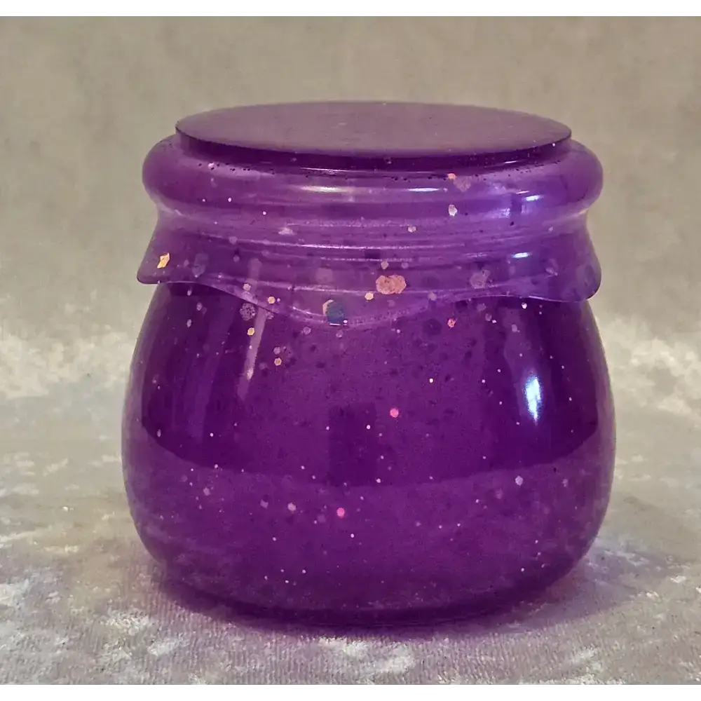 Resin Jar With Screw On Lid Decorative Storage Pudding Pot Container  7