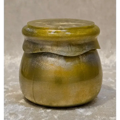 Resin Jar With Screw On Lid Decorative Storage Pudding Pot Container  13