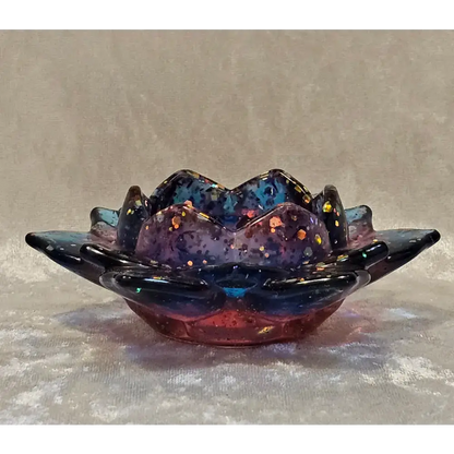 Resin Lotus Flower Candle Holder 6