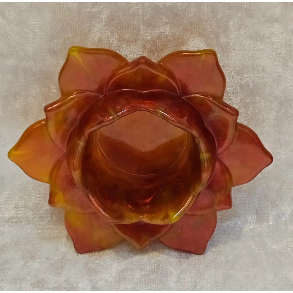 Resin Lotus Flower Candle Holder 13