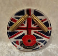 Resin Remembrance Coaster With Empty Rifle Brass