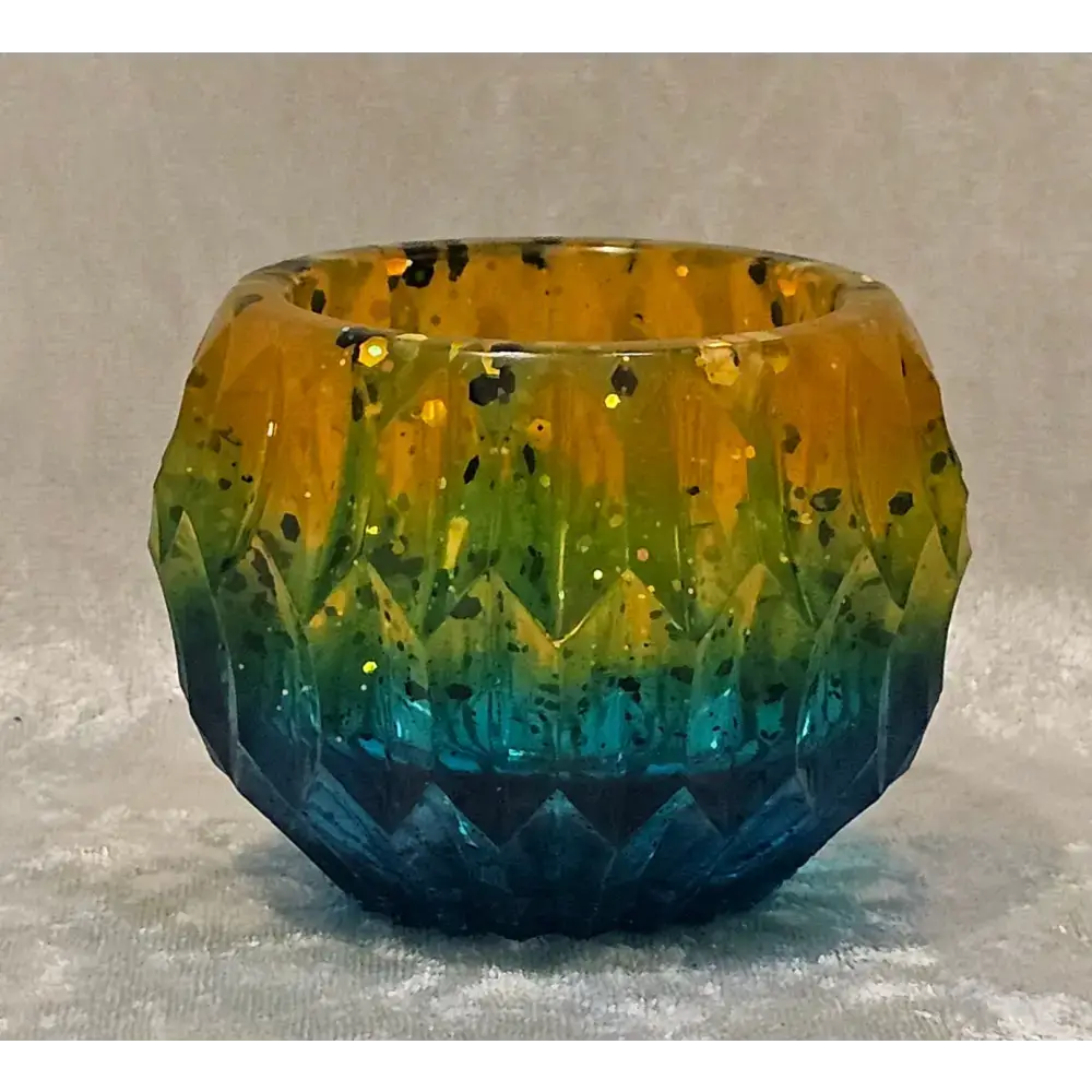 Resin Spherical Tea Light Candle Holder