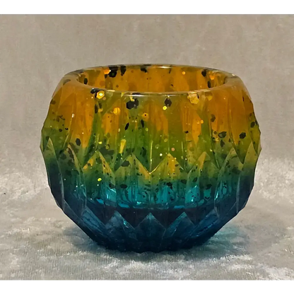 Resin Spherical Tea Light Candle Holder