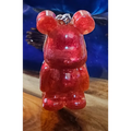Resin Teddy Bear Keyring