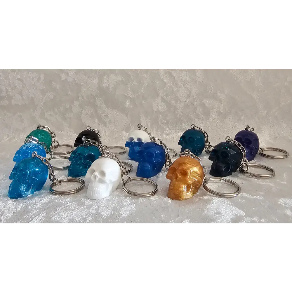 Skull Head Gothic Keyring’s